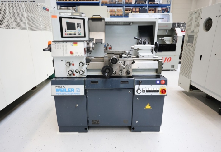 WEILER - Leit- und Zugspindeldrehmaschine