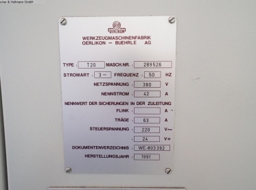 OERLIKON - Kegelrad-Prüfmaschine - 8