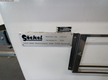 GOECKEL - Flachschleifmaschine - 5