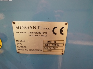 MINGANTI HERCULES - Vertikaldrehmaschine - 8
