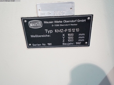 MAUSER - Koordinatenmessmaschine - 3