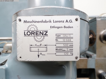 LORENZ - Zahnradstossmaschine - 3