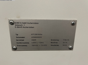 SCHIESS - CNC Drehmaschine - Schrägbettmaschine - 9