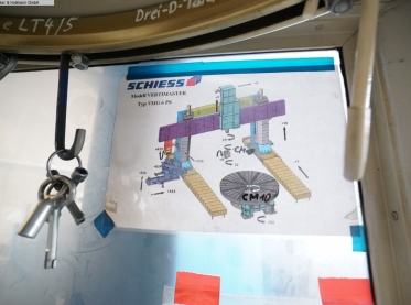 SCHIESS - Karusselldrehmaschine - Doppelständer - 5