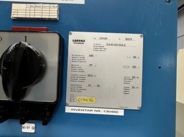 LORENZ - Zahnradstossmaschine - 10