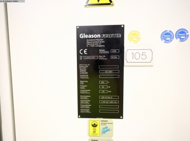 GLEASON- PFAUTER - Zahnrad-Abwälzfräsmaschine - vertikal - 10