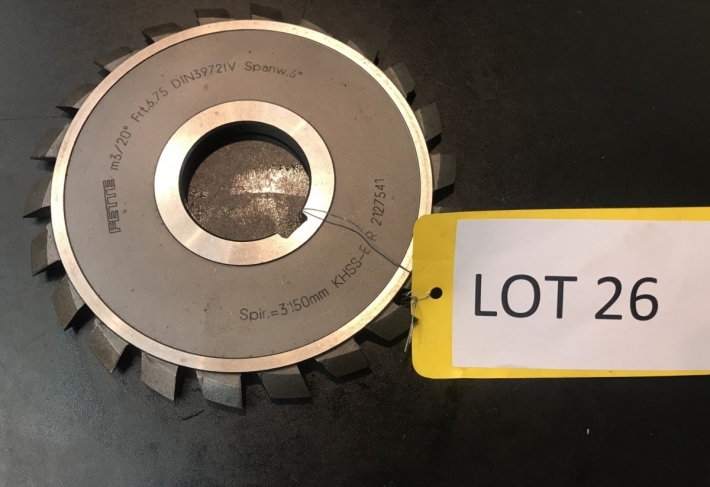 FETTE - Rack Milling Cutter