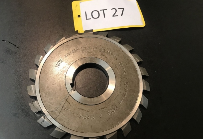 FETTE - Rack Milling Cutter